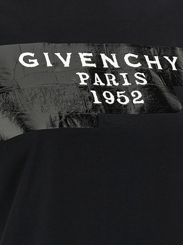 Givenchy Black Cotton T-Shirt