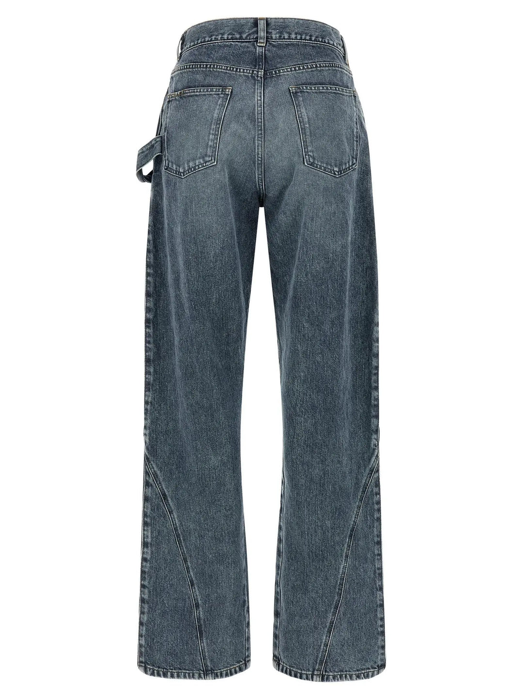 J.W.Anderson Blue Cotton Jeans Denim