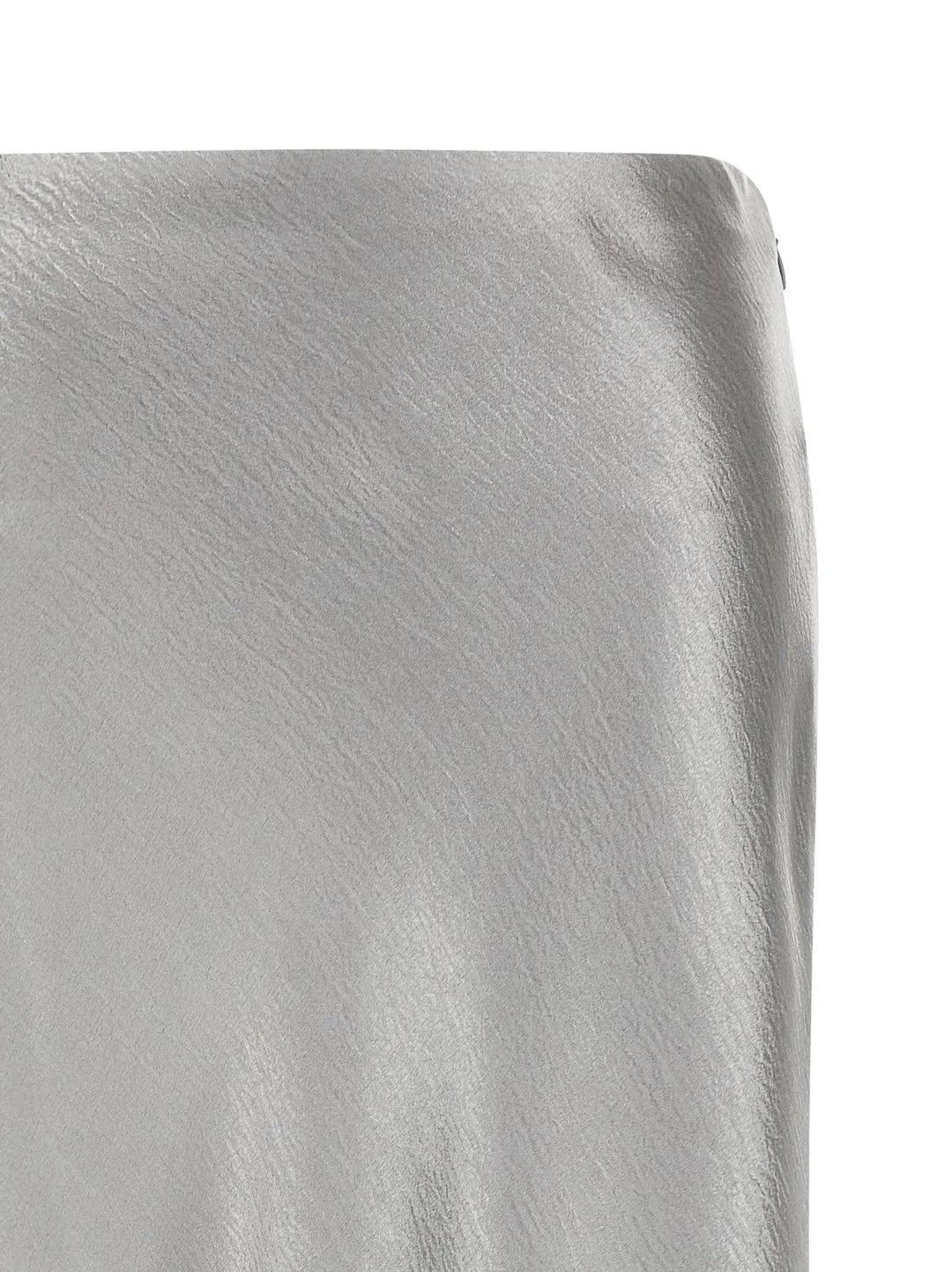 Tory Burch Gray Polyester Midi Skirt