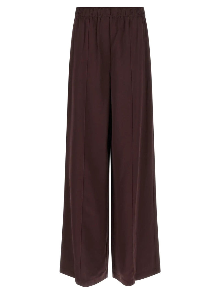 Tory Burch Bordeaux Viscose Casual Pants