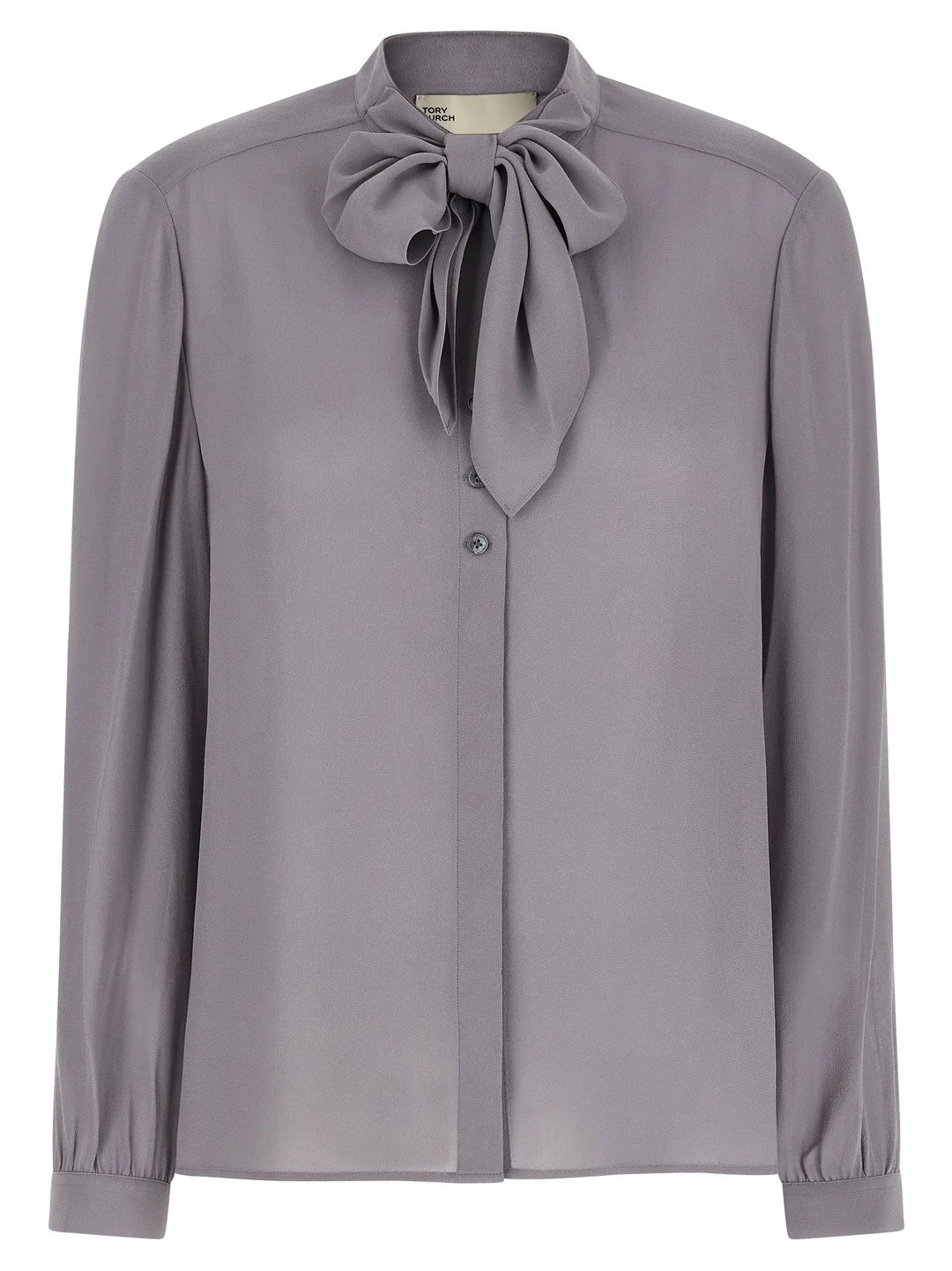 Tory Burch Gray Viscose Blouse