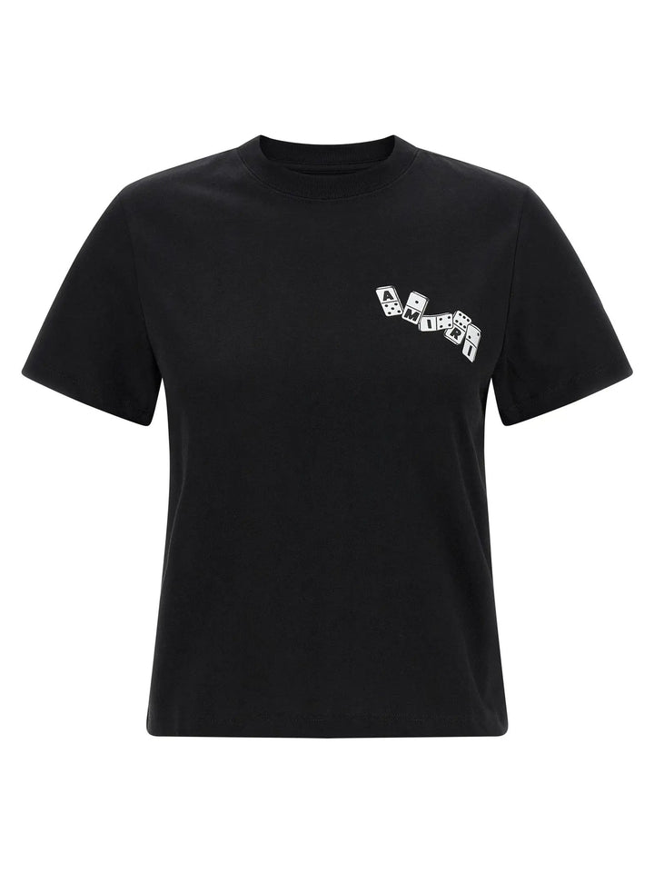 Amiri Black Cotton T-Shirt