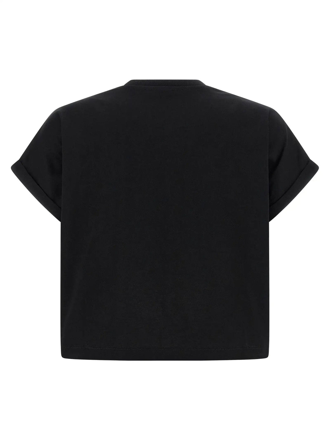 Balmain Black Cotton T-Shirt