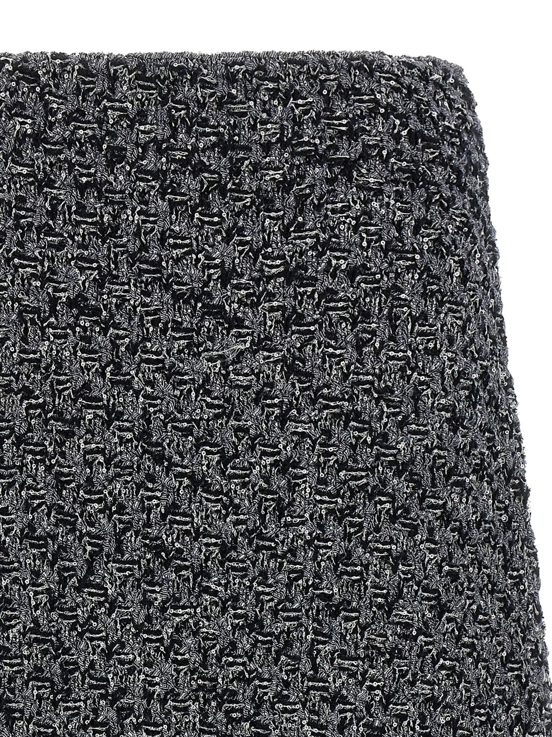 Fabiana Filippi Blue Cotton Midi Skirt