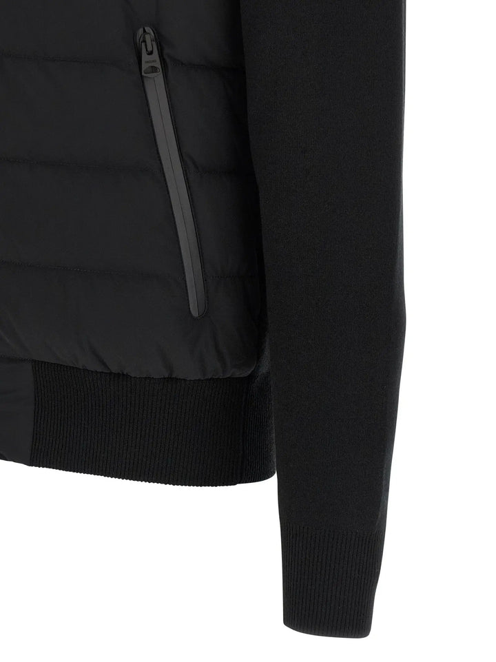 Mackage Sample Sale | Mackage Blue Nylon Cardigan - | Designer outlet