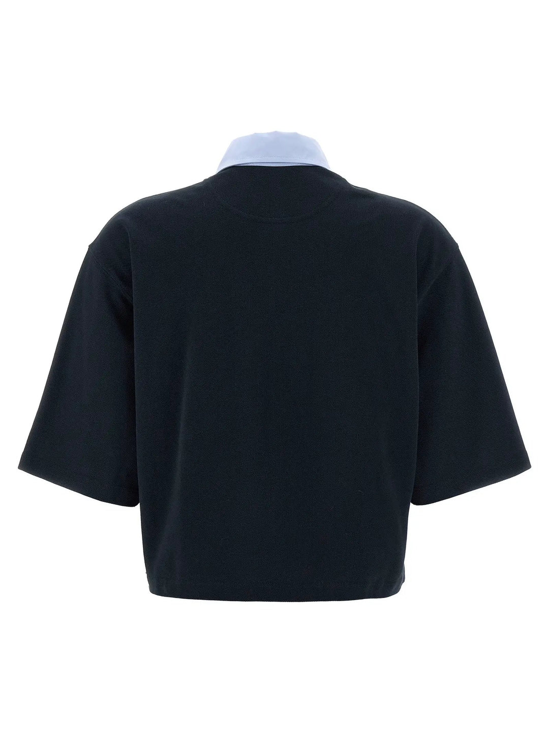 Stella McCartney Blue Cotton Polo Shirt