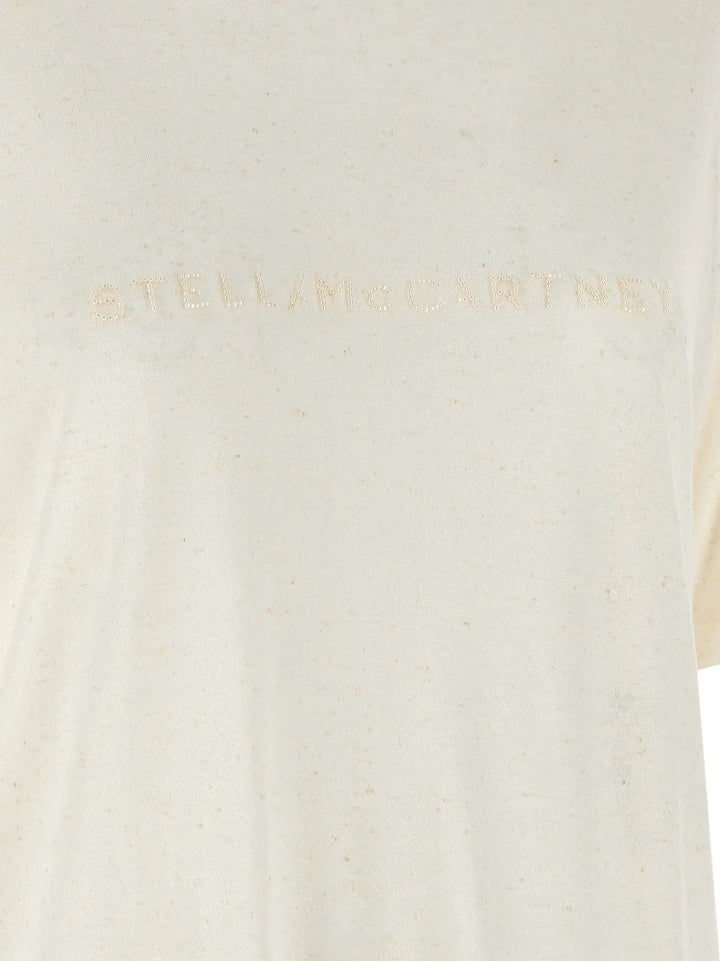 Stella McCartney White Viscose T-Shirt