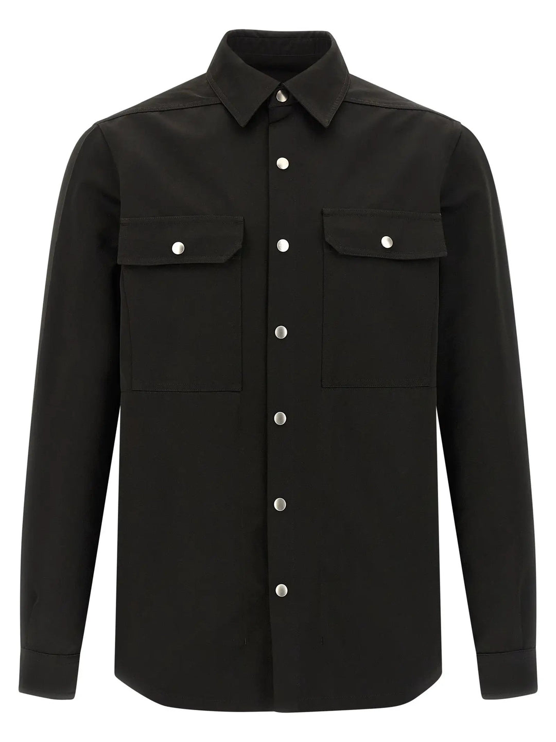 Rick Owens Black Polyester Overshirt