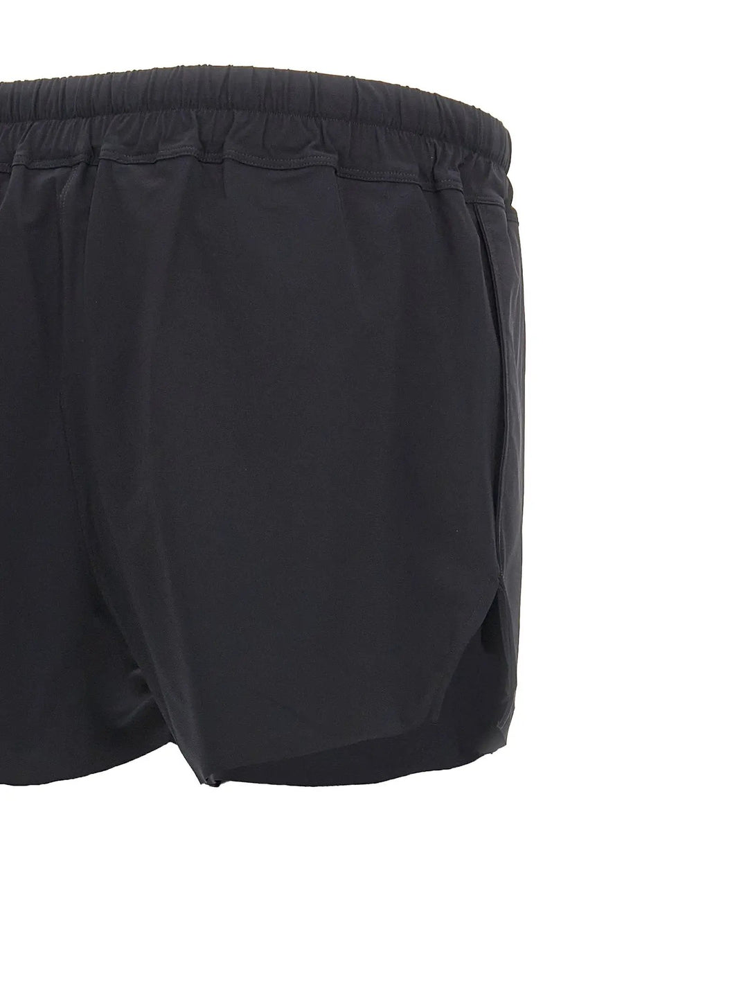 Rick Owens Black Nylon Swim Shorts