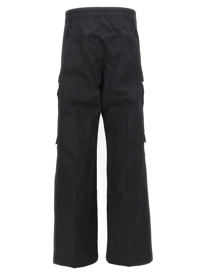 Rick Owens Sample Sale | Rick Owens Black Cotton Cargo Pants - | Designer outlet