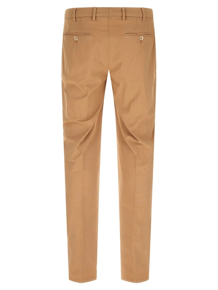 Brunello Cucinelli Beige Cotton Casual Pants