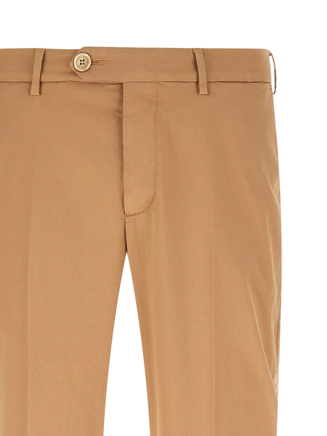 Brunello Cucinelli Beige Cotton Casual Pants