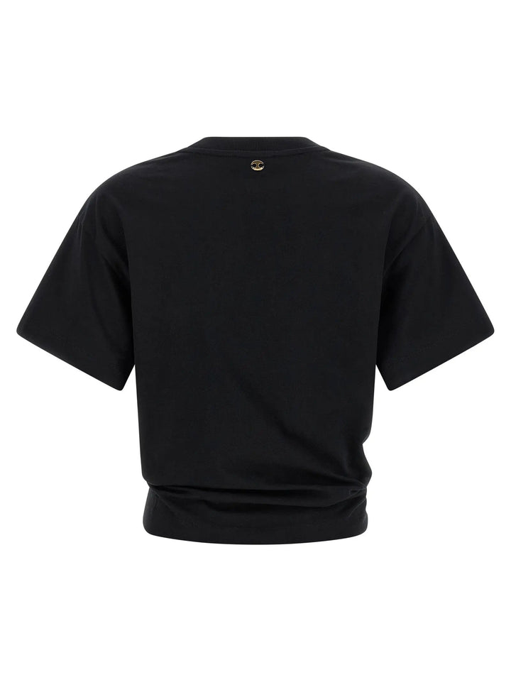 Paco Rabanne Black Cotton T-Shirt