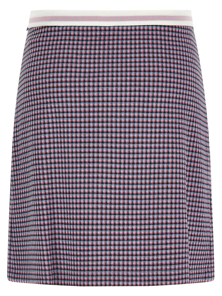 Marni Purple Viscose Long Skirt