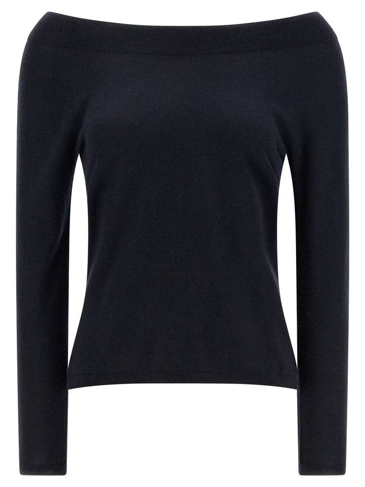 Max Mara Blue Cashmere Cardigan