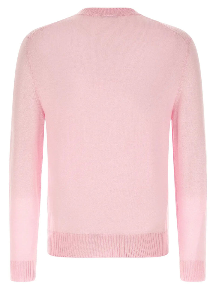 Jil Sander Multicolor Virgin Wool Cardigan