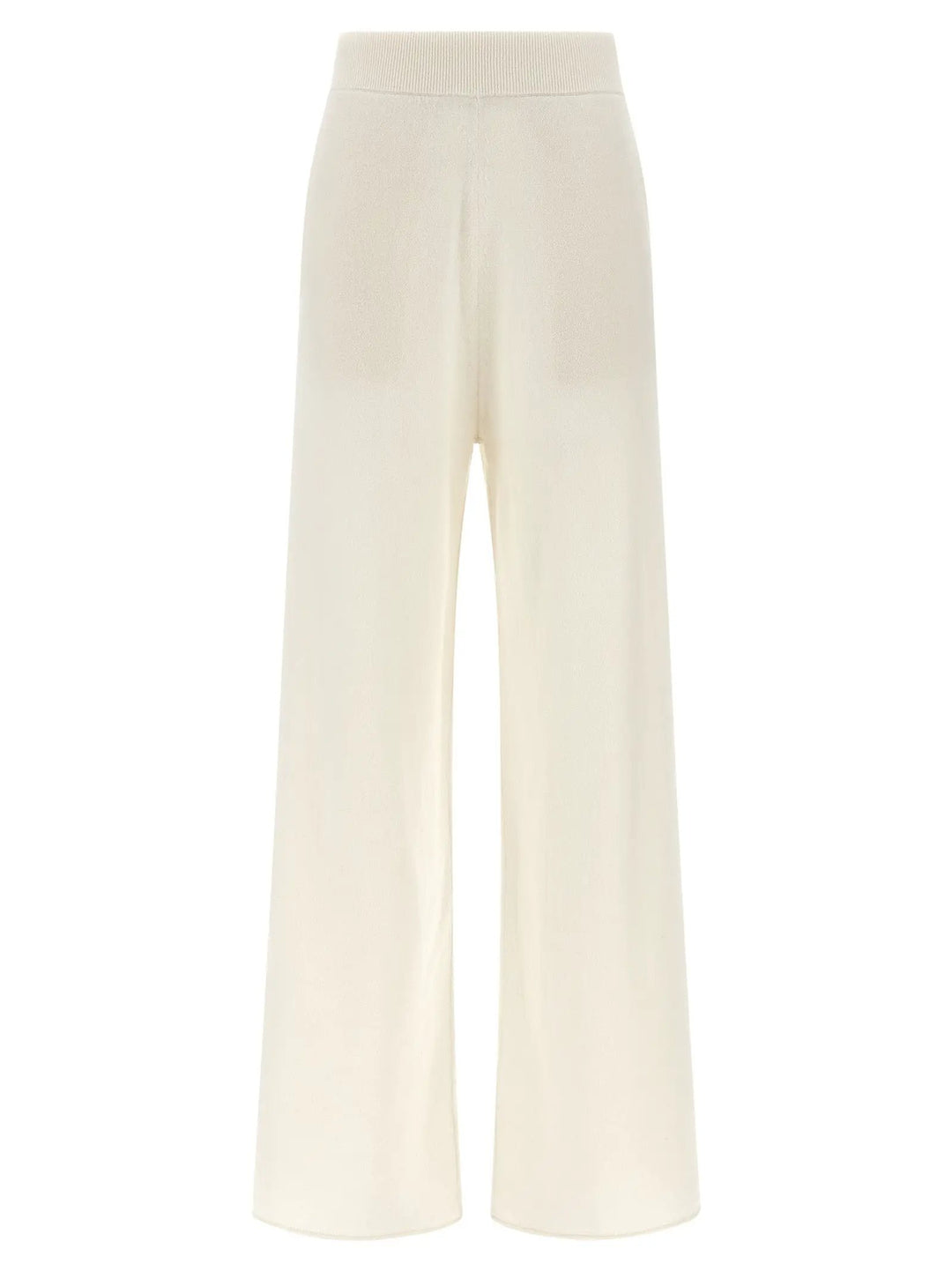 Max Mara White Cashmere Casual Pants