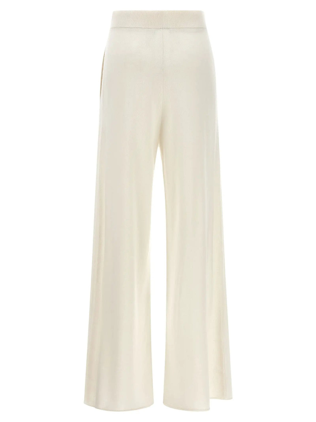 Max Mara White Cashmere Casual Pants