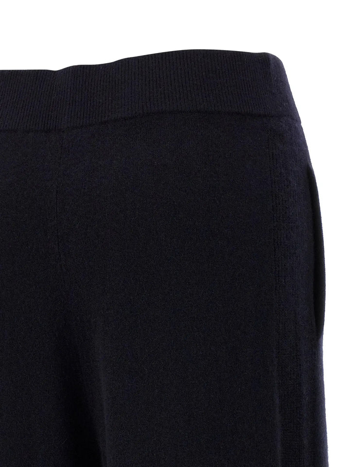Max Mara Blue Cashmere Casual Pants