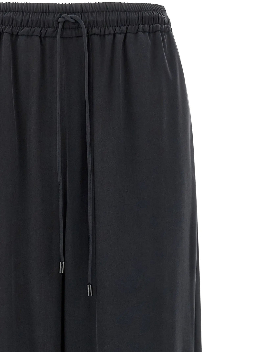 Max Mara Blue Silk Casual Pants