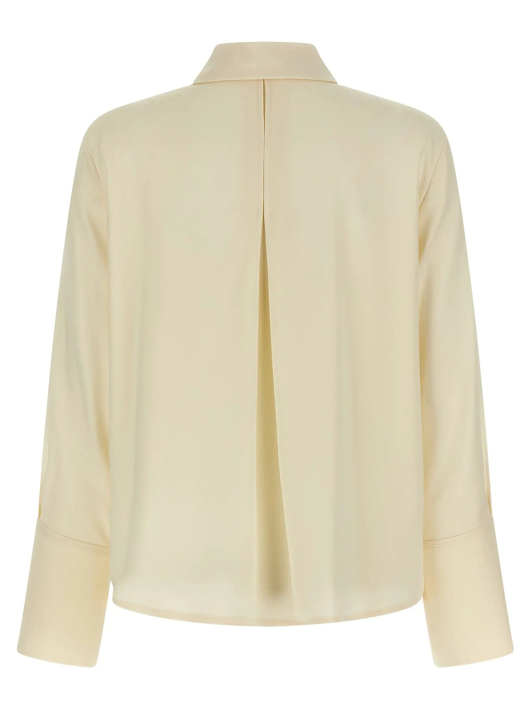 Max Mara White Silk Blouse