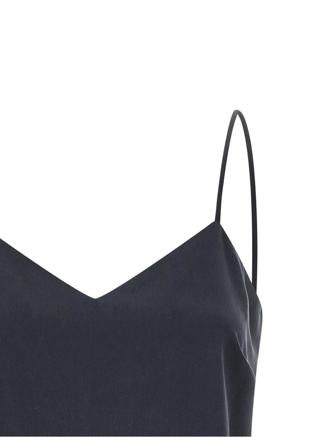 Max Mara Sample Sale | Max Mara Gray Silk Sleeveles T-Shirt - | Designer outlet
