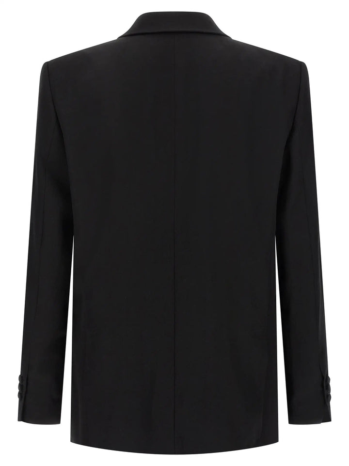 Balmain Black Virgin Wool Blazer