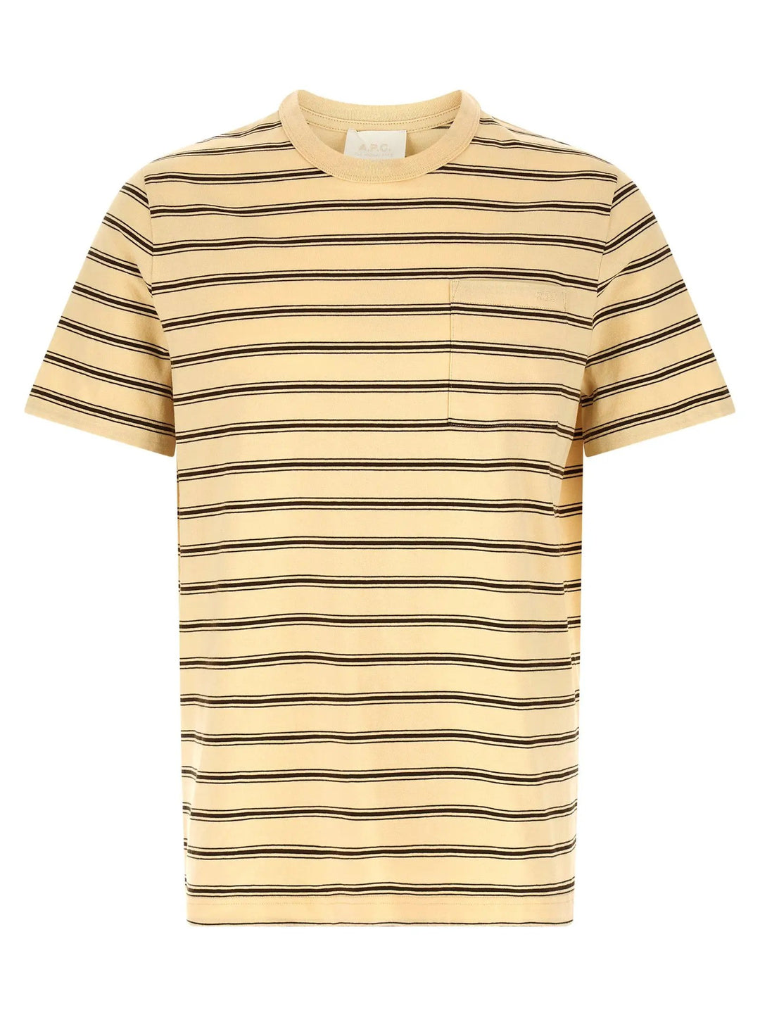 A.P.C. Beige Cotton T-Shirt