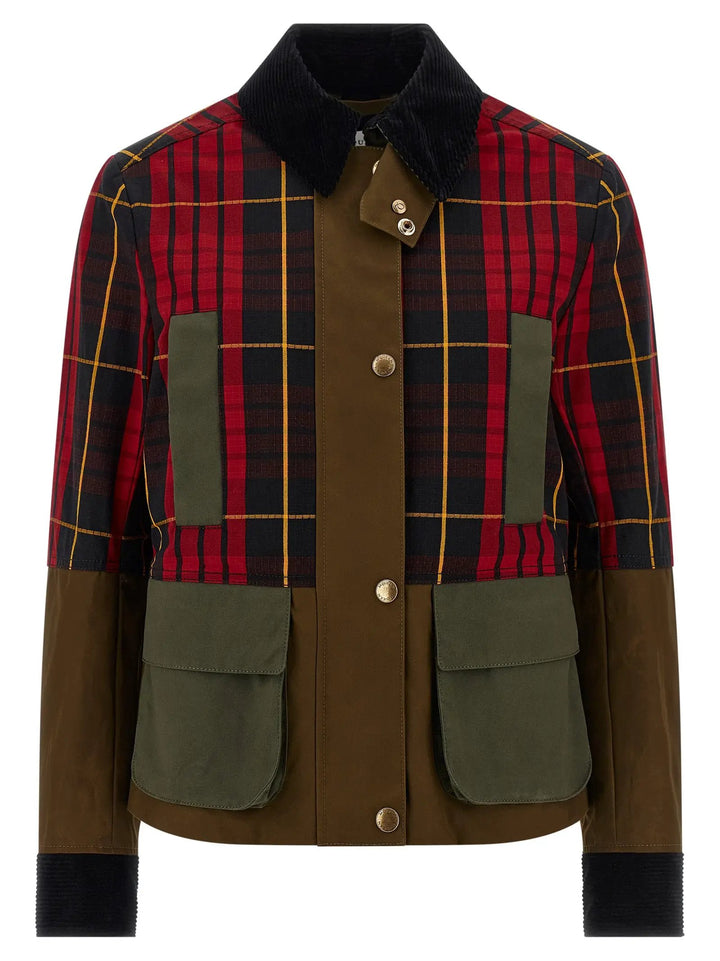 Alexander McQueen Multicolor Cotton Full-Length Jacket