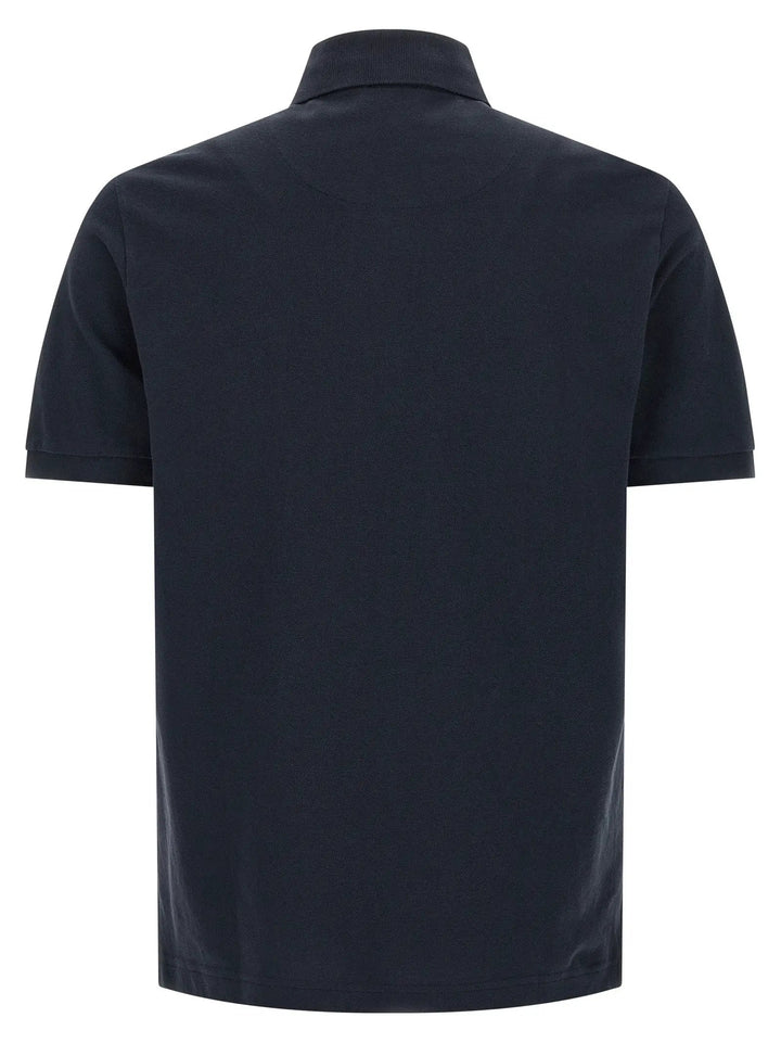 Etro Blue Cotton Polo Shirt