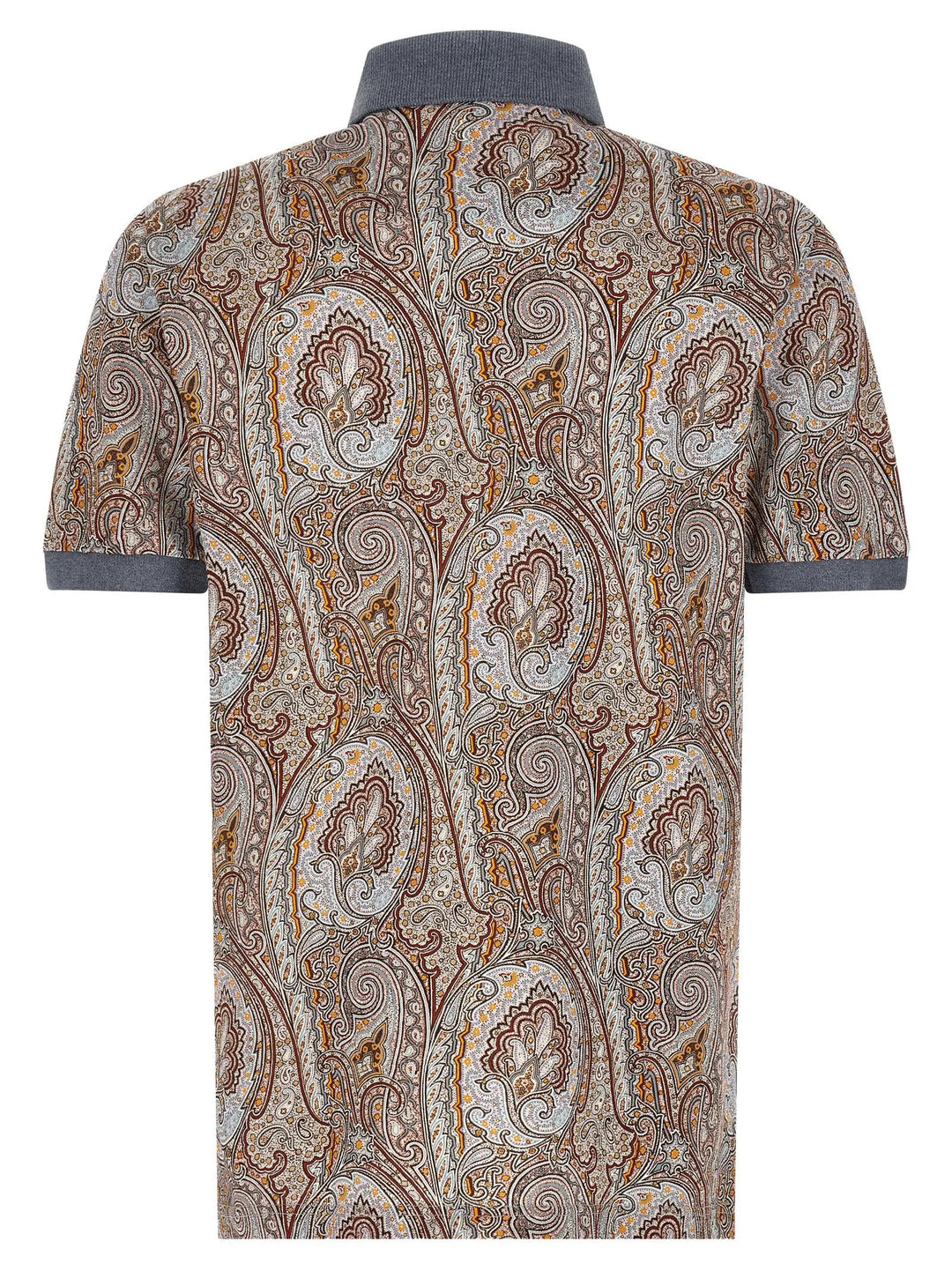Etro Multicolor Cotton Polo Shirt