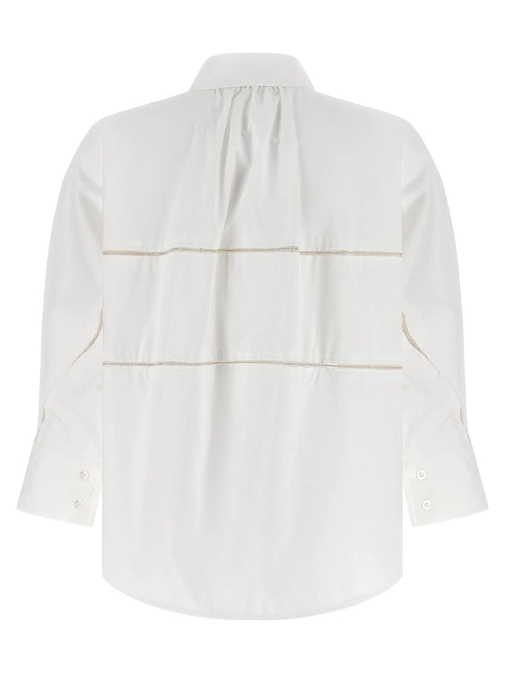 Fabiana Filippi White Cotton Blouse