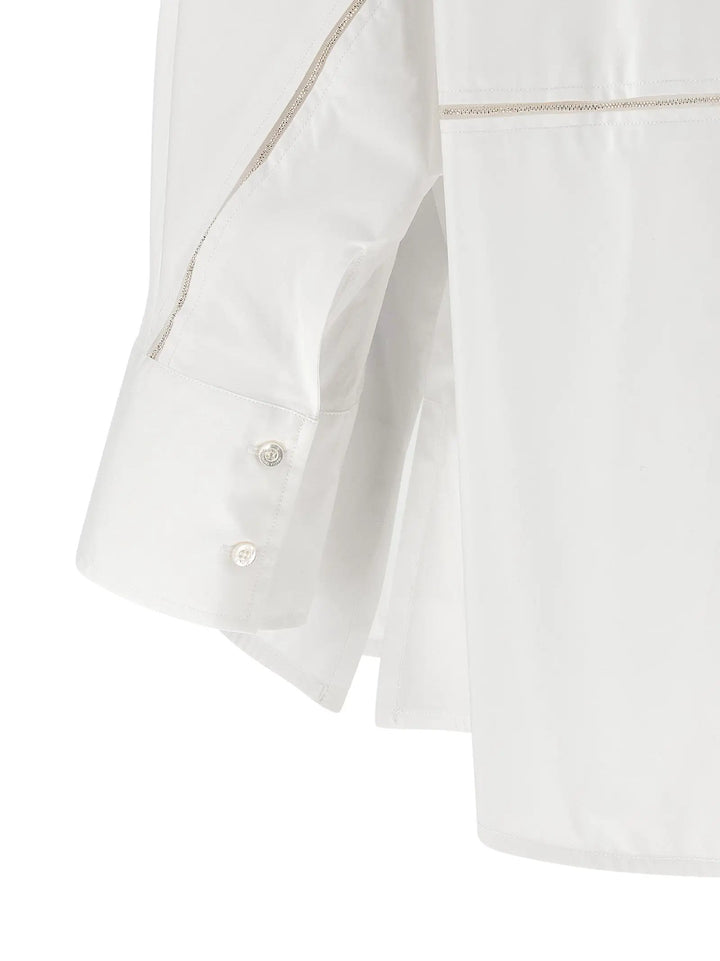 Fabiana Filippi White Cotton Blouse