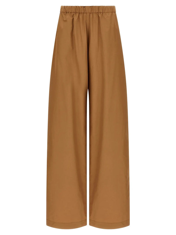 Fabiana Filippi Brown Cotton Casual Pants