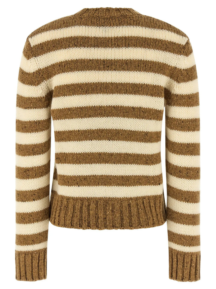 A.P.C. Brown Virgin Wool Cardigan