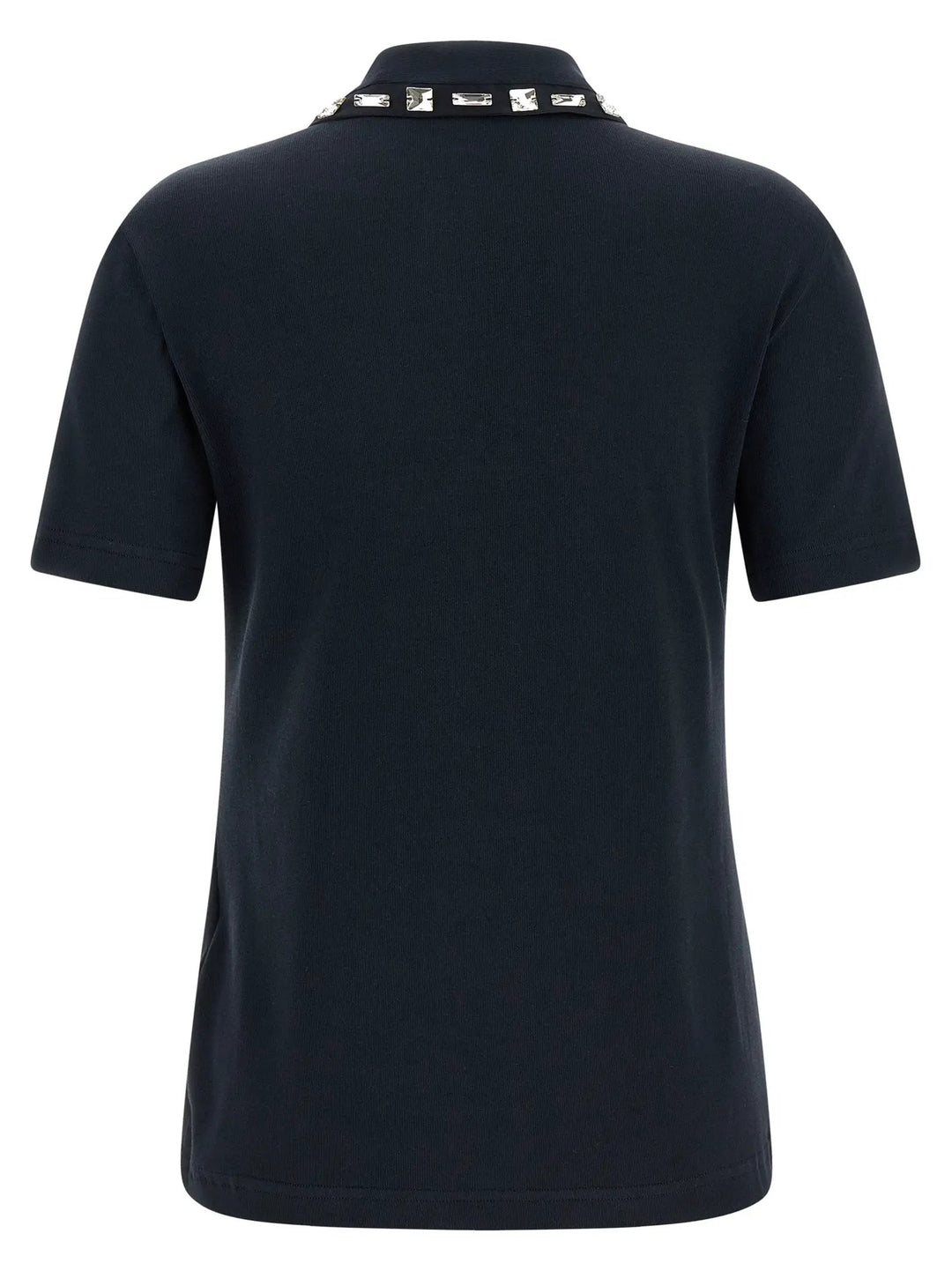 Fabiana Filippi Blue Cotton Polo Shirt