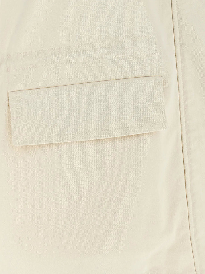 Fabiana Filippi Beige Cotton Sleeveless Jacket