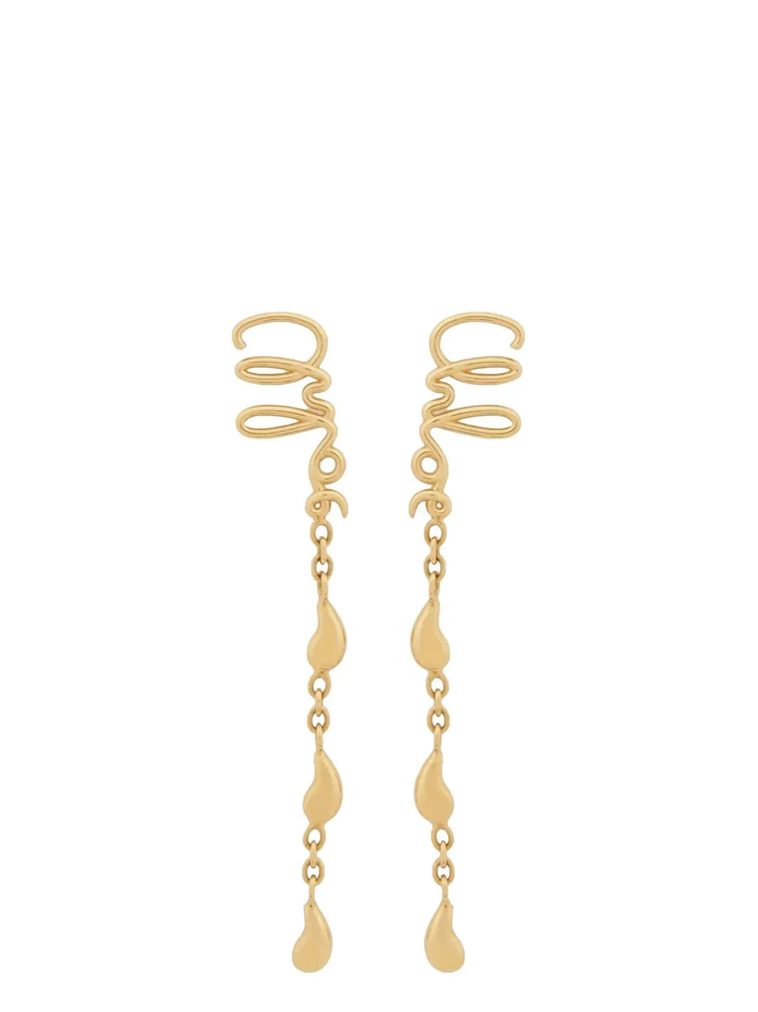 Chloé Gold Brass Earrings