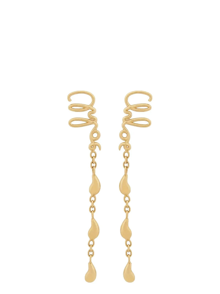Chloé Gold Brass Earrings
