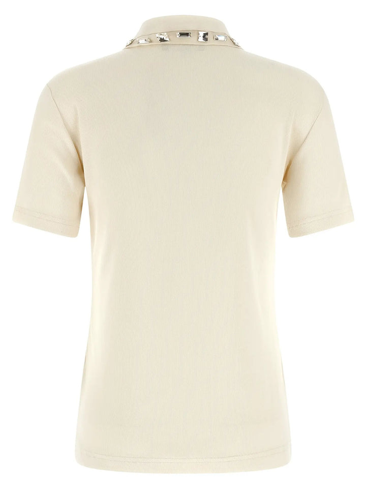 Fabiana Filippi Beige Cotton Polo Shirt