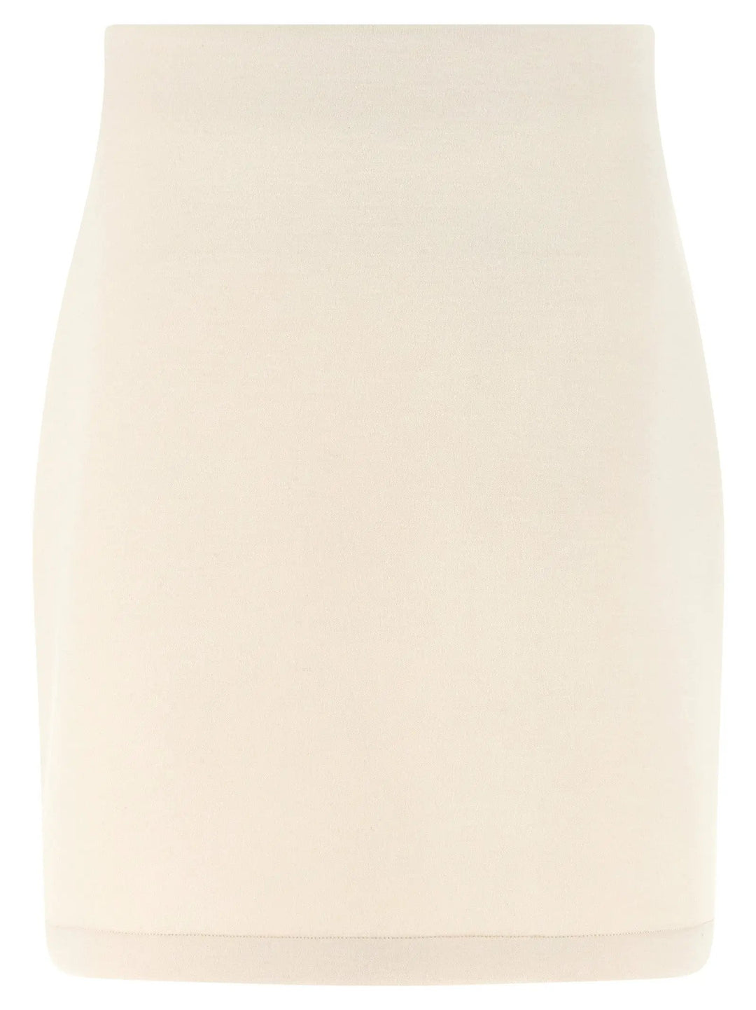 Fabiana Filippi Beige Modal Long Skirt