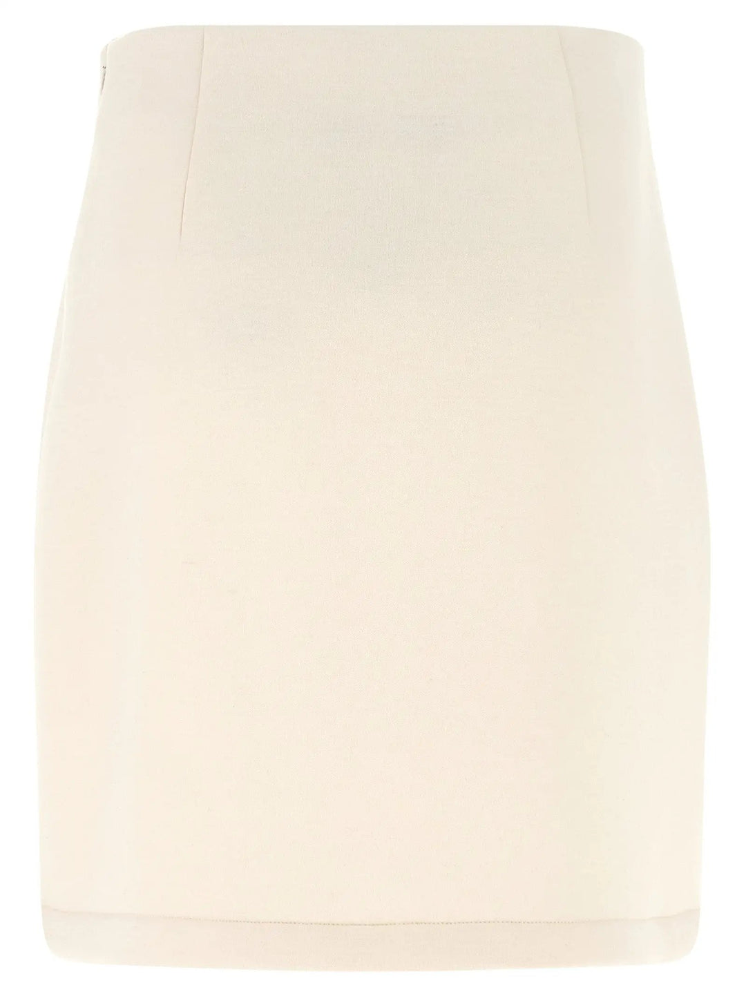 Fabiana Filippi Beige Modal Long Skirt