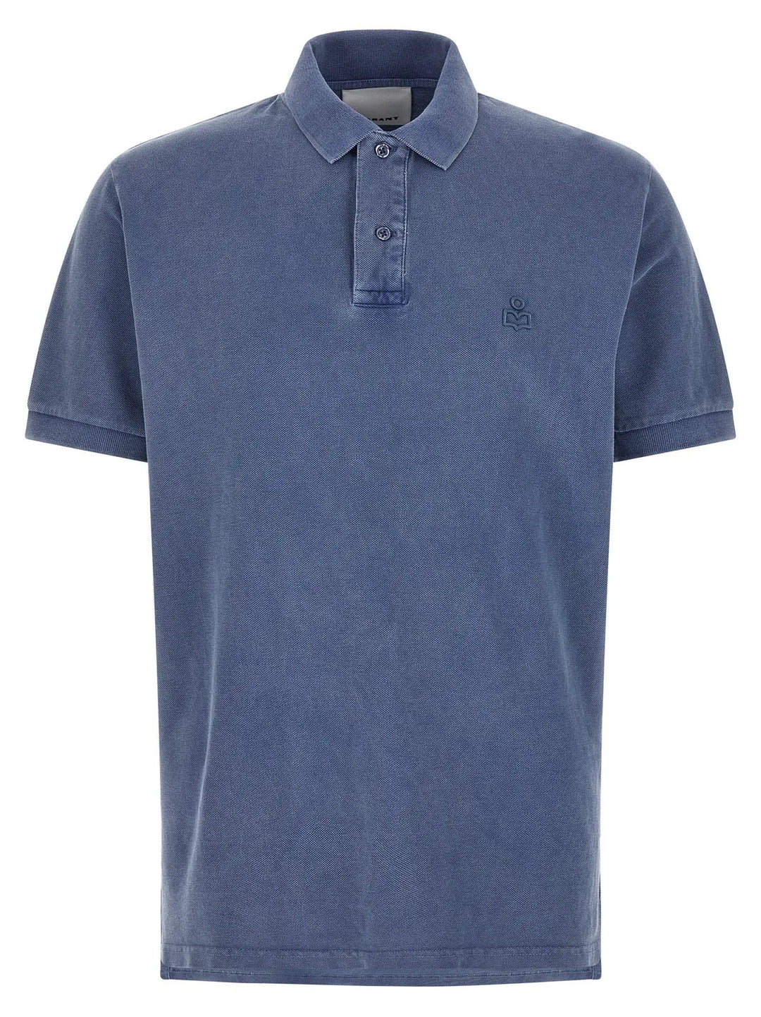 Isabel Marant Blue Cotton Polo Shirt