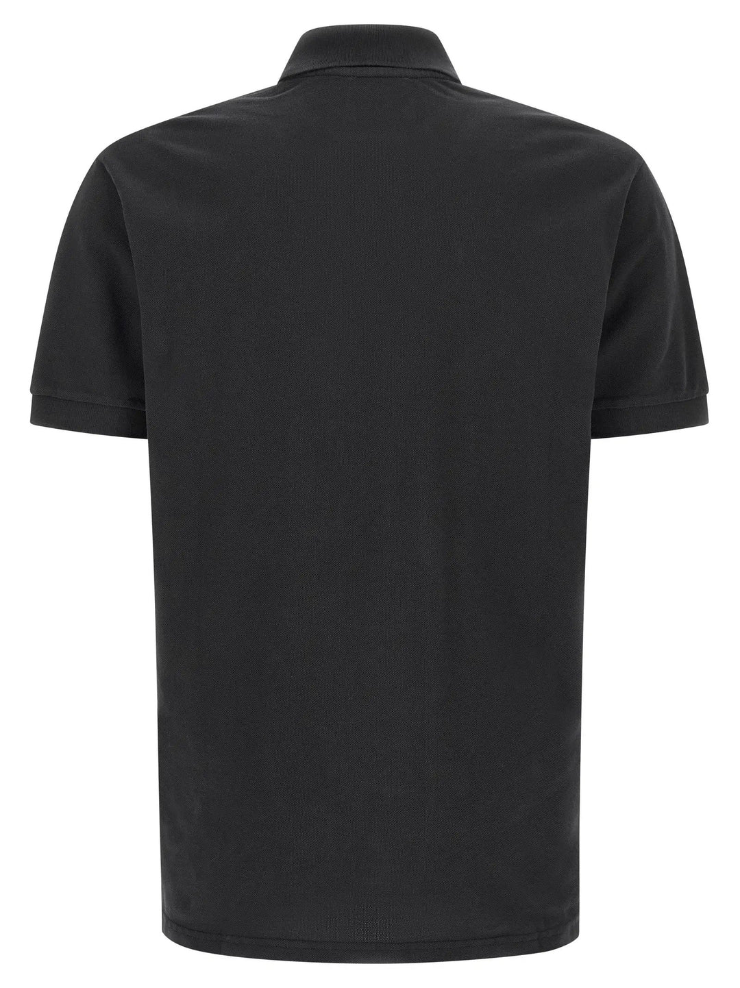 Isabel Marant Black Cotton Polo Shirt