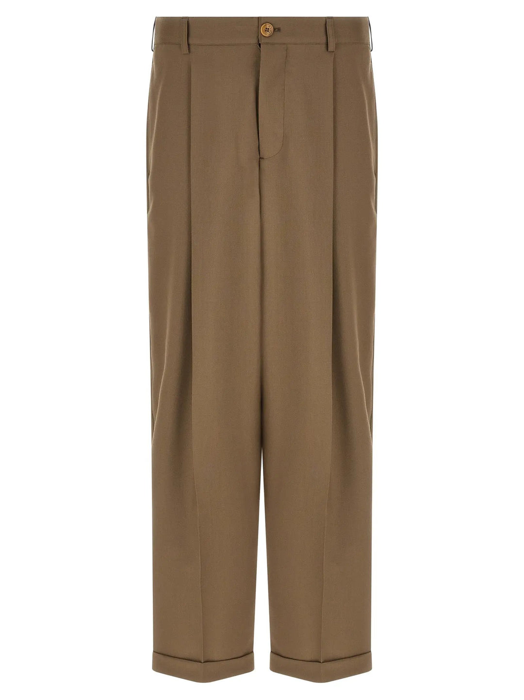 Marni Sample Sale | Marni Beige Virgin Wool Casual Pants - | Designer outlet