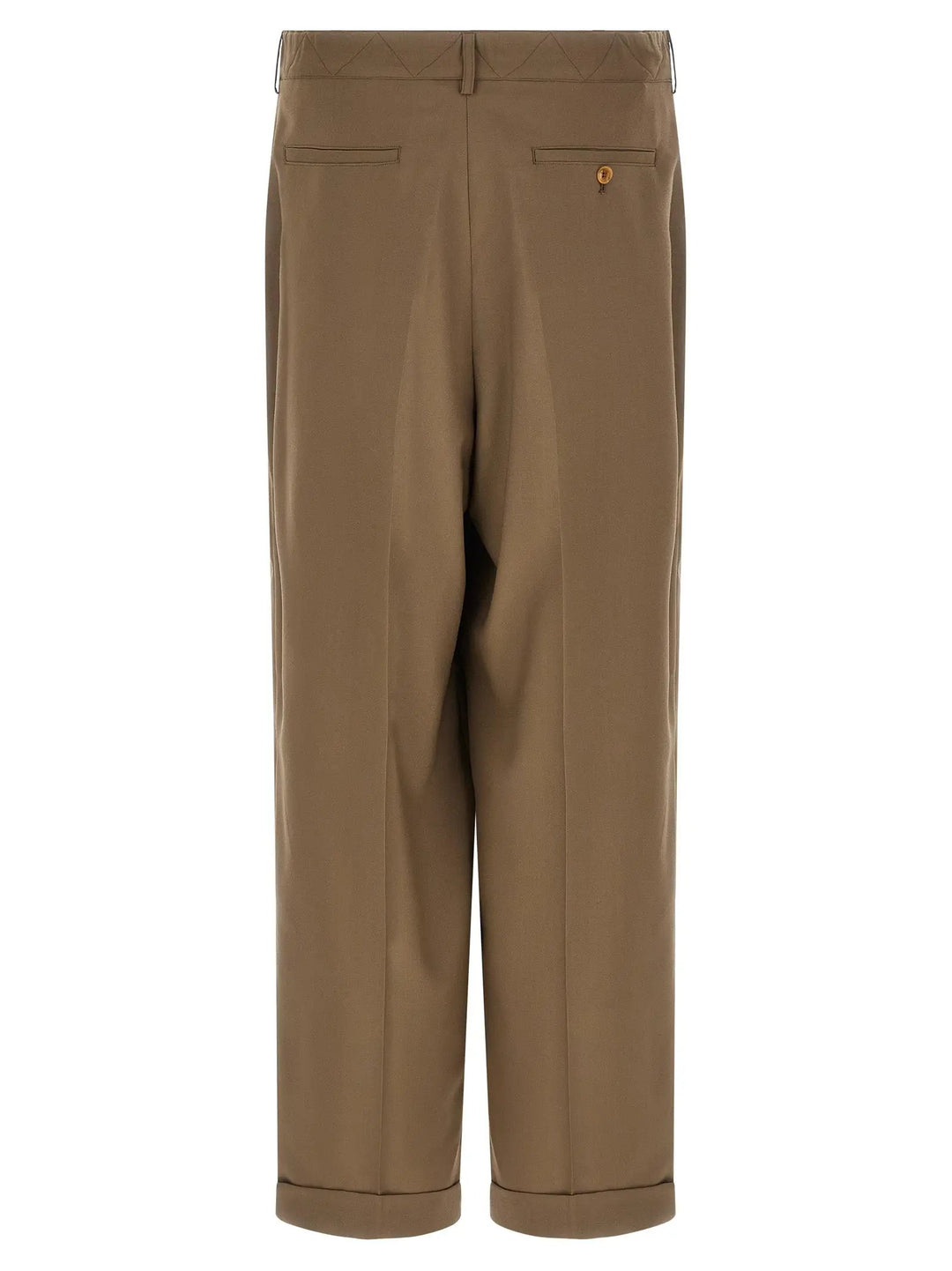 Marni Sample Sale | Marni Beige Virgin Wool Casual Pants - | Designer outlet