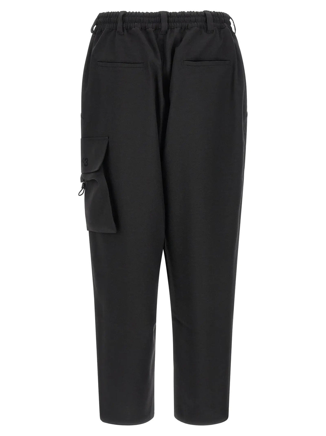 Y-3 Sample Sale | Y-3 Black Polyester Cargo Pants - | Designer outlet