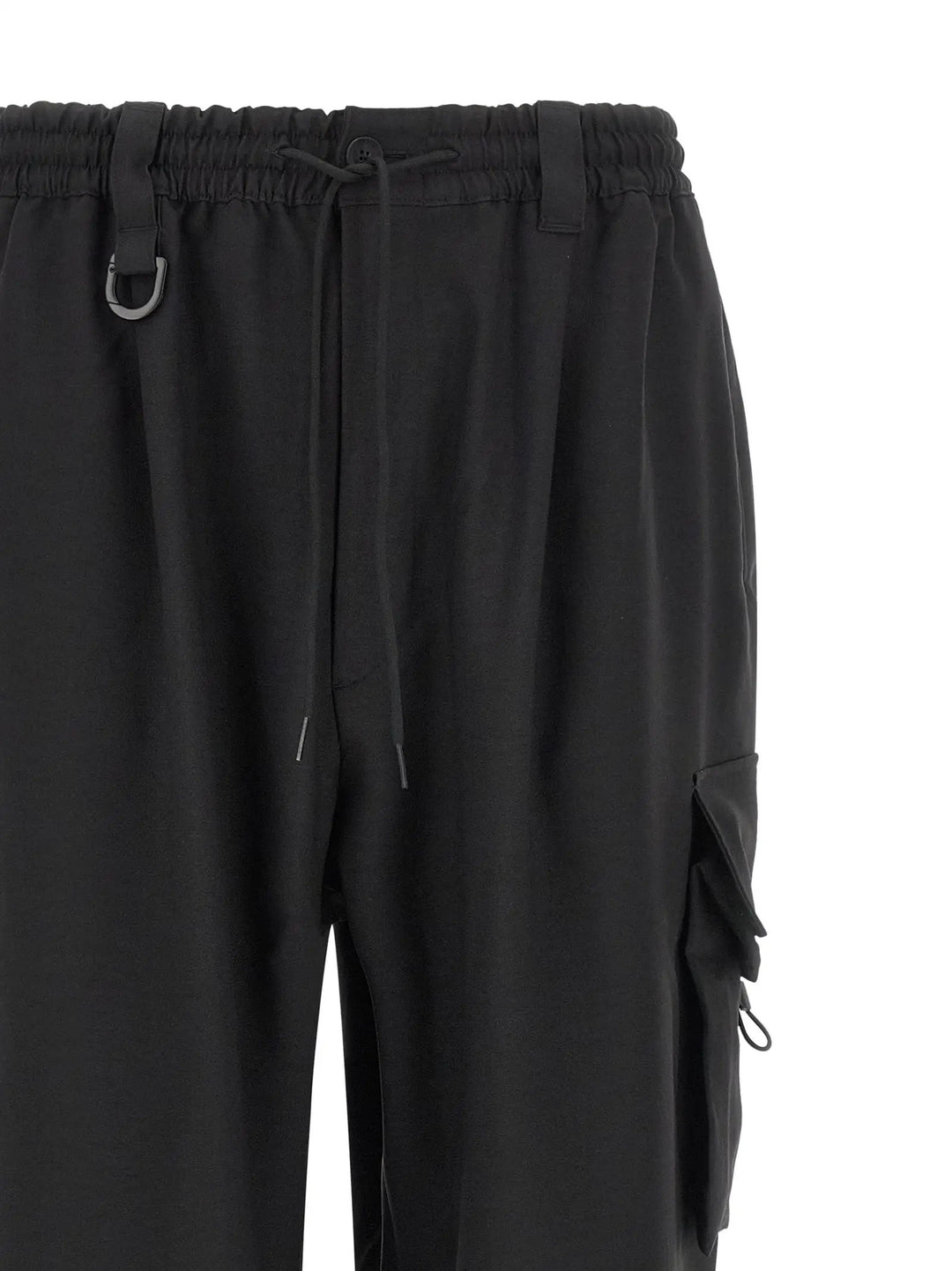 Y-3 Sample Sale | Y-3 Black Polyester Cargo Pants - | Designer outlet