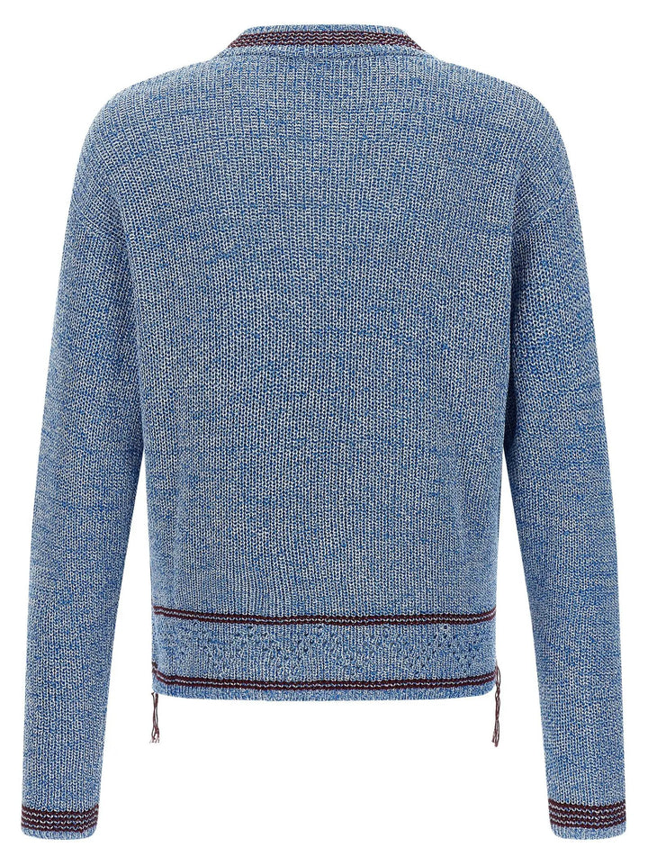 Marni Blue Cotton Cardigan