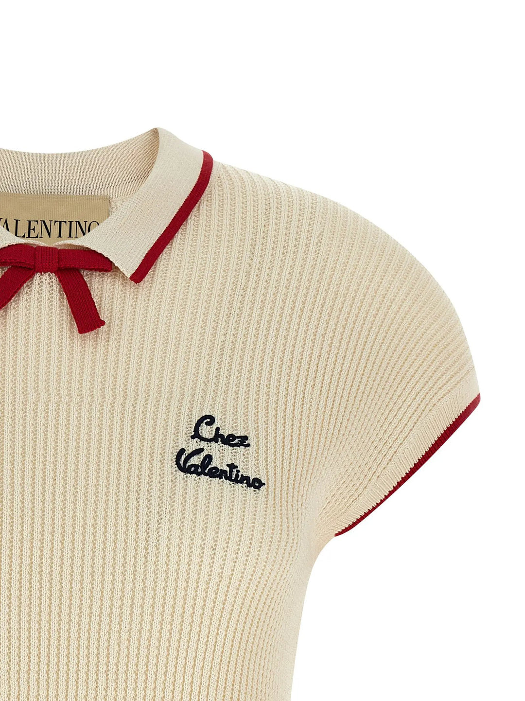 Valentino Garavani Beige Cotton Shortsleeve Shirt